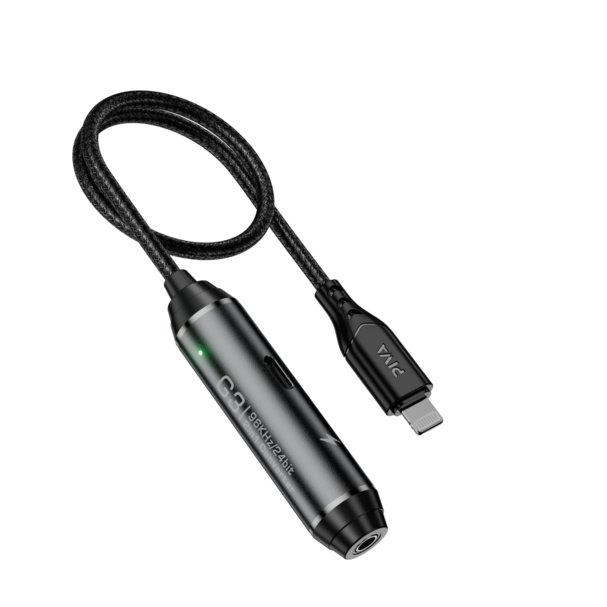 Fast Charging Cable - Piva 40cmケーブル 2-in-1急速充電コンバーター PD 20W DAC