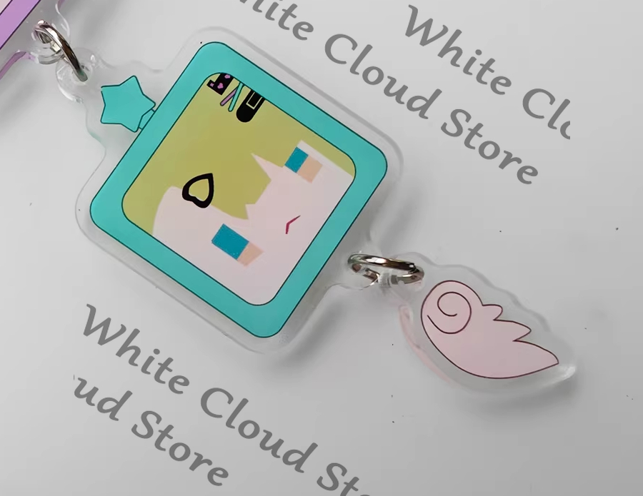 Phone Zone Accessories - アニメ「Zenless Zone Zero」妄想天使コスプレアクリルキーホルダーペンダントオーナメントフォンストラップハンギングゲーム周辺機器キュートギフト