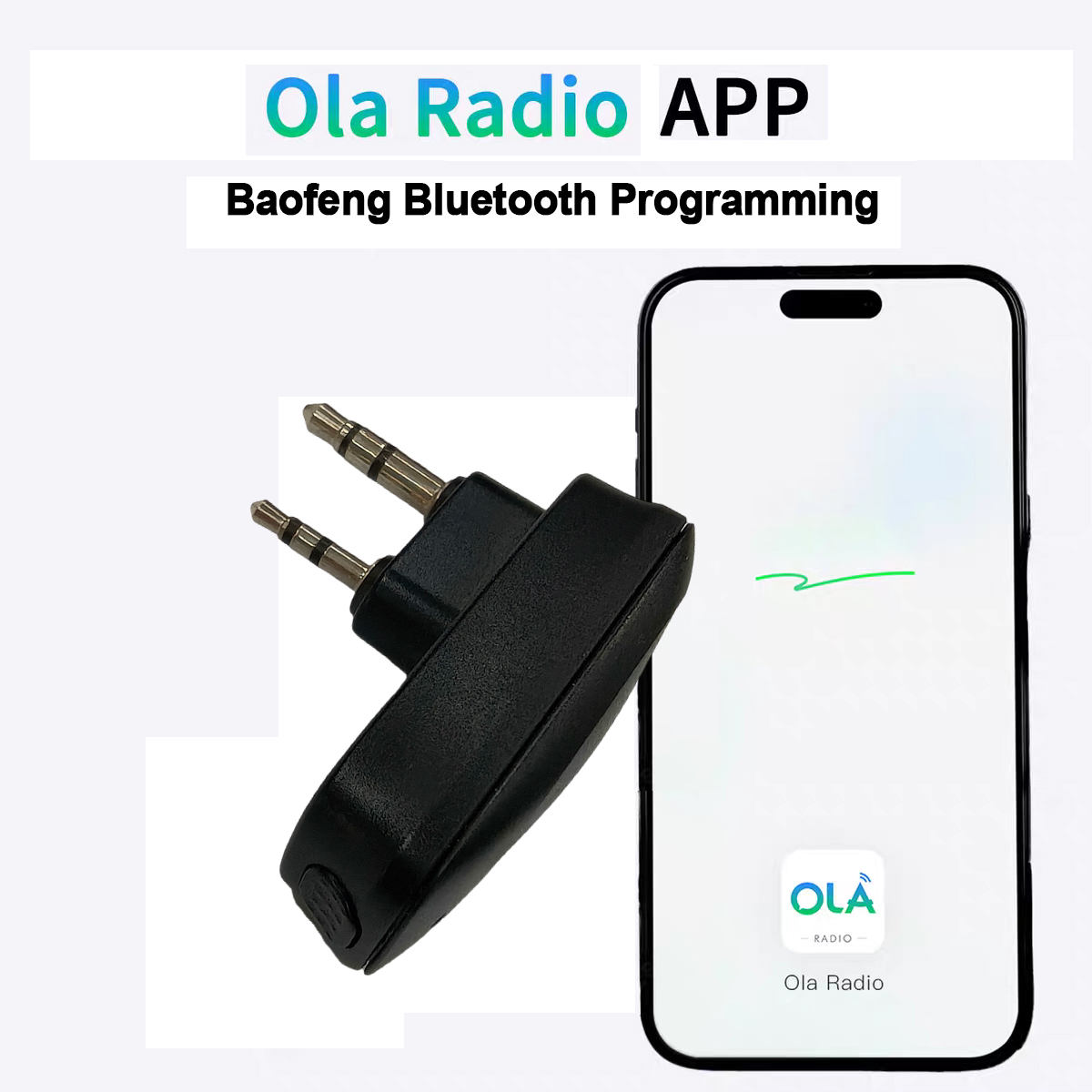 Phone Accessories Types - BAOFENG トランシーバー ワイヤレス Bluetooth プログラミング アダプター