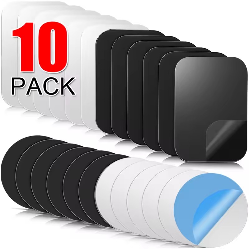 Phone Accessories Quotes - 薄型磁性金属プレート 車載電話ホルダー用 ユニバーサル鉄板ディスクステッカー タブレット デスク 携帯電話ブラケット