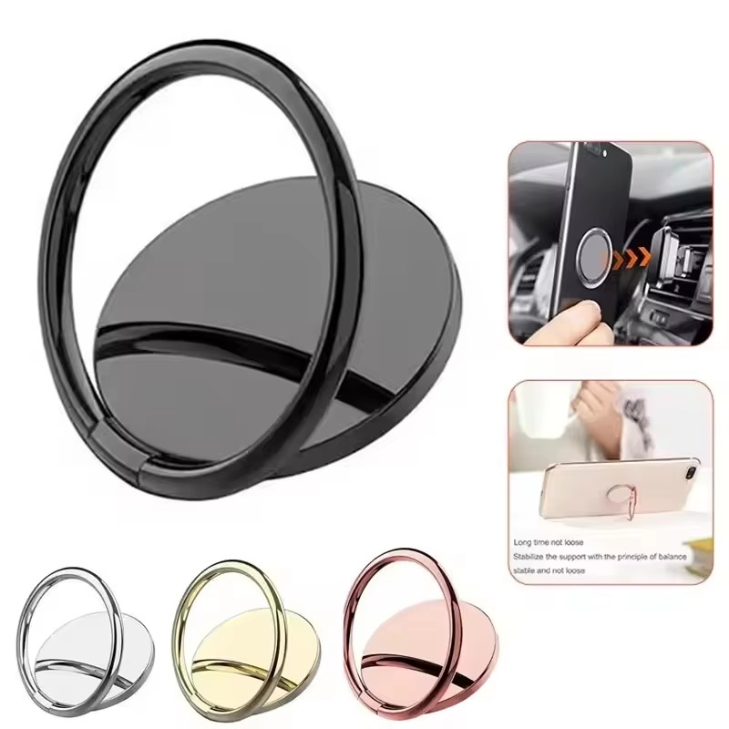 Phone Accessories Quotes - 指リング携帯電話ホルダー iPhone Xiaomi ステッカースタンドマウントサポートスマートフォンアクセサリー電話ラウンドフィンガーブラケット