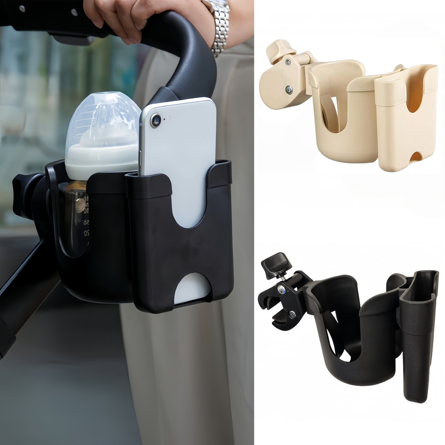 ベビーカーウォーターカップボトルホルダーベビーカーアクセサリ - Phone Accessories Baby のレビューと価格