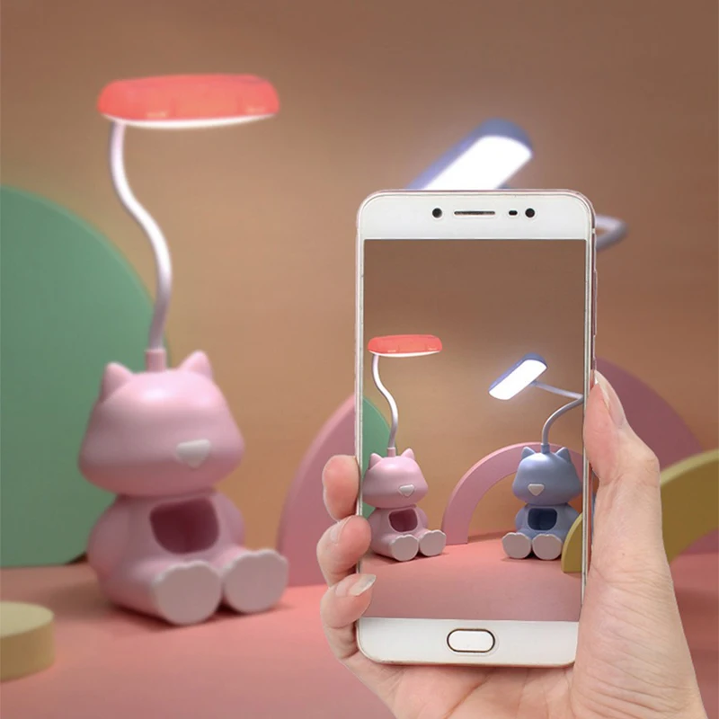 電話ホルダー付きのクリエイティブなLEDデスクランプ,ベッド - Phone Accessories Baby のレビューと価格