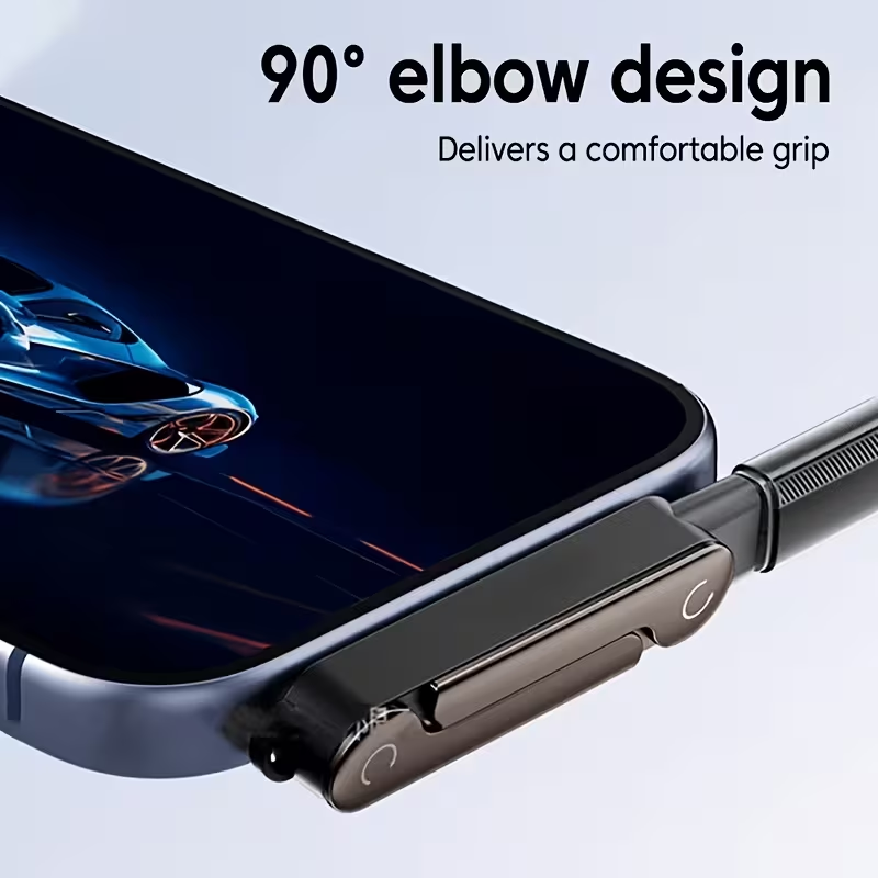 240W タイプCアダプター急速充電90 °   エルボーブ - Fast Charging Cable のレビューと価格