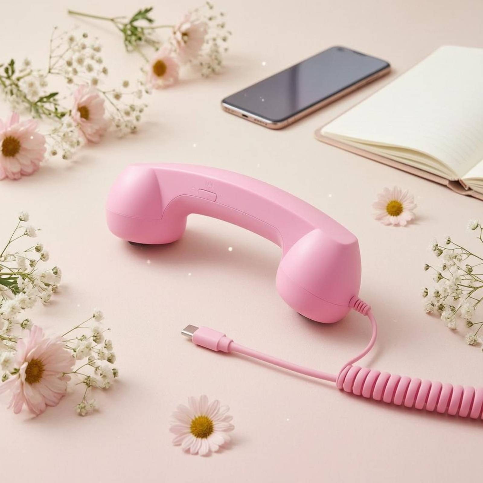 Type-C 電話機ハンドセット ボリュームコントロール ヴ - Phone Accessories Types のレビューと価格