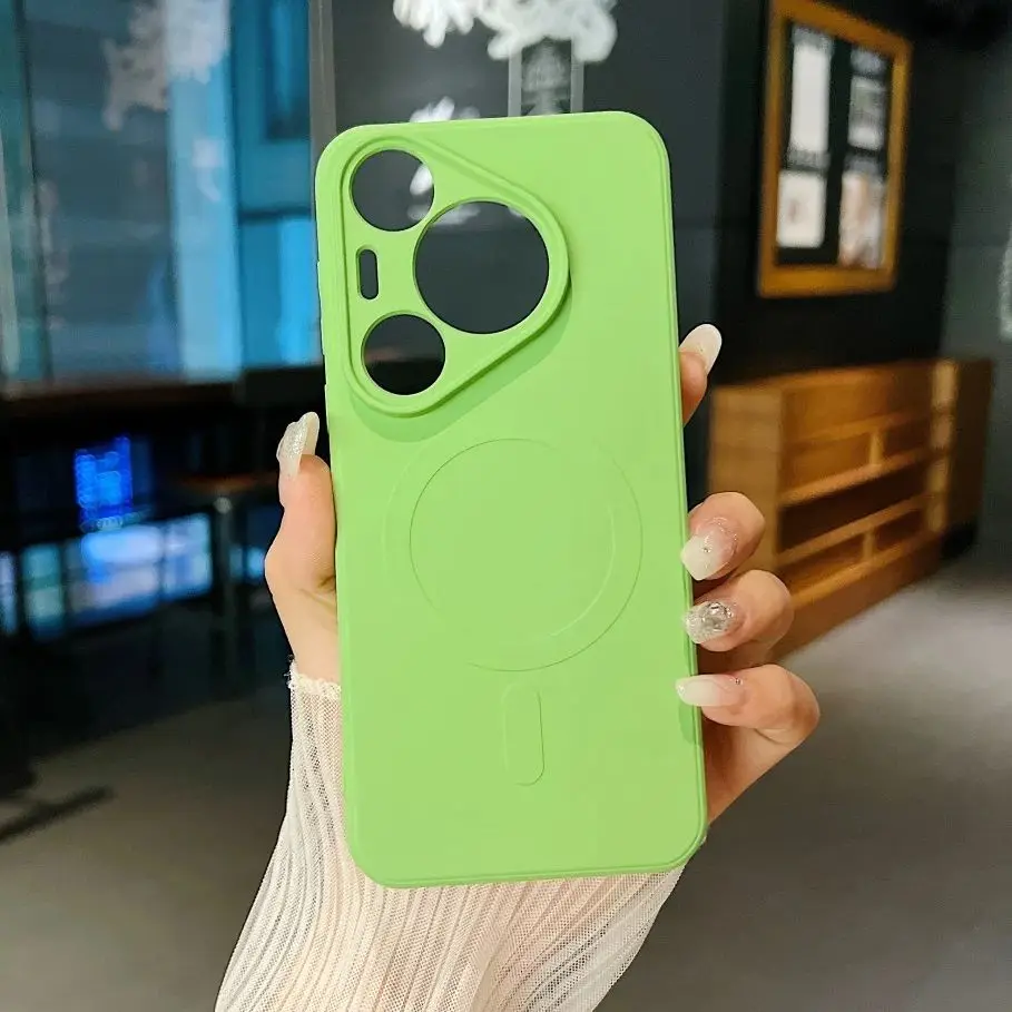 高級シリコン製 MagSafe対応スマホケース Huawei - Huawei Mate 60 のレビューと価格
