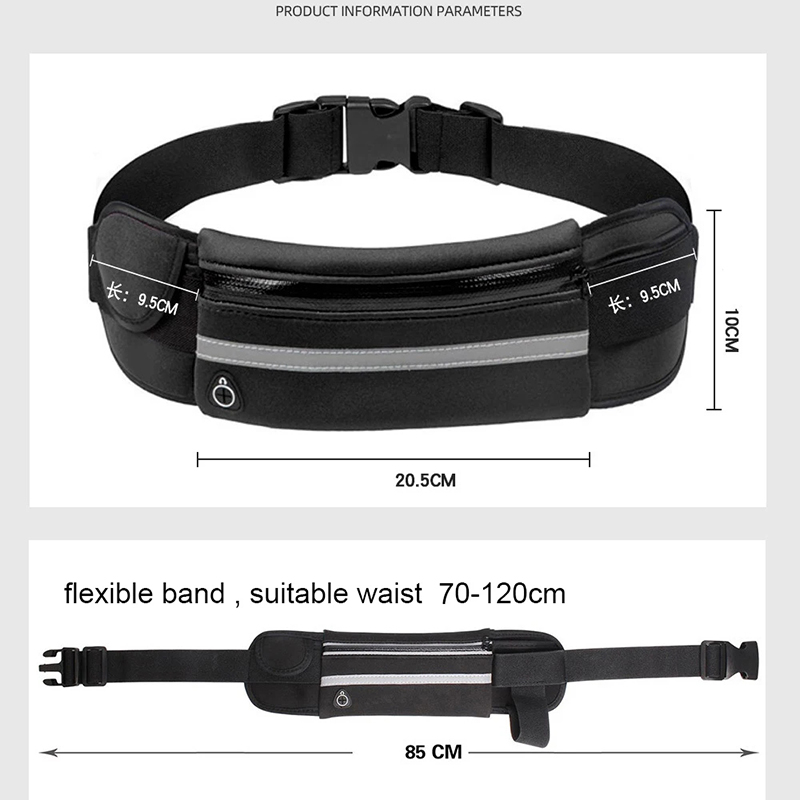 スポーツファニーパック女性ランニングウエストバッグ男性ベルト - Phone Accessories In China のレビューと価格