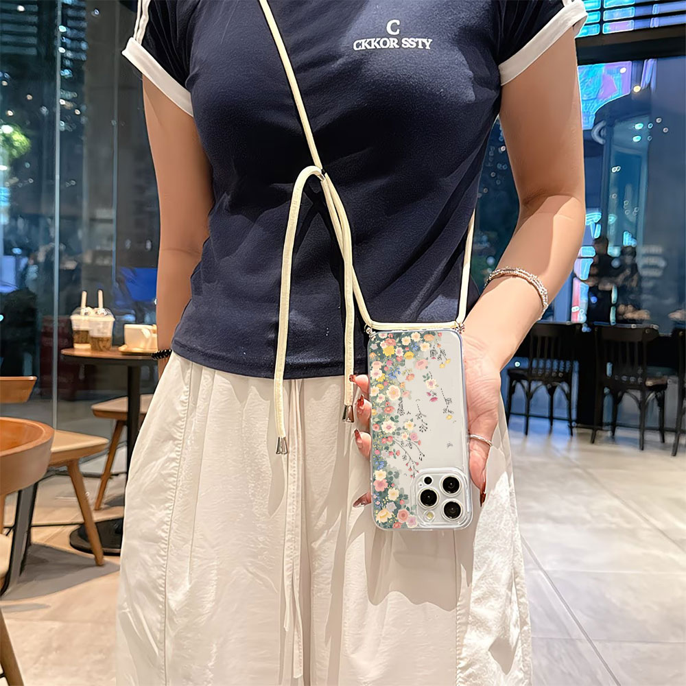 クロスボディランヤードストラップ付きスマホケース iPhon - Phone Accessories Quotes のレビューと価格