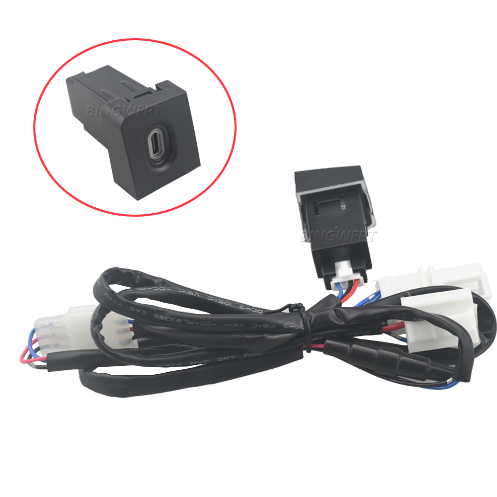 タイプ C PD 車の充電器ソケット急速充電電源コンセント携 - Phone Accessories Types のレビューと価格