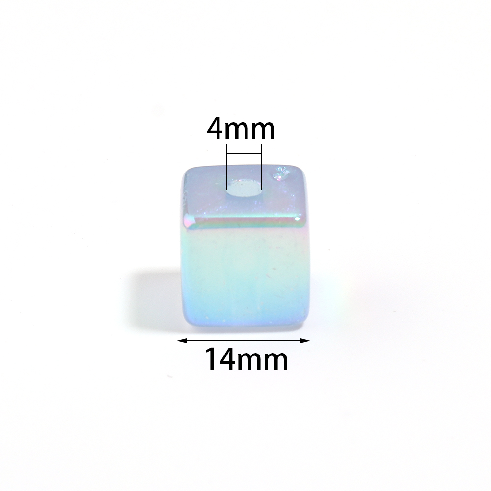10 ピース/ロット 14 ミリメートルゼリーカラーアクリル - Phone Accessories Jewelry のレビューと価格
