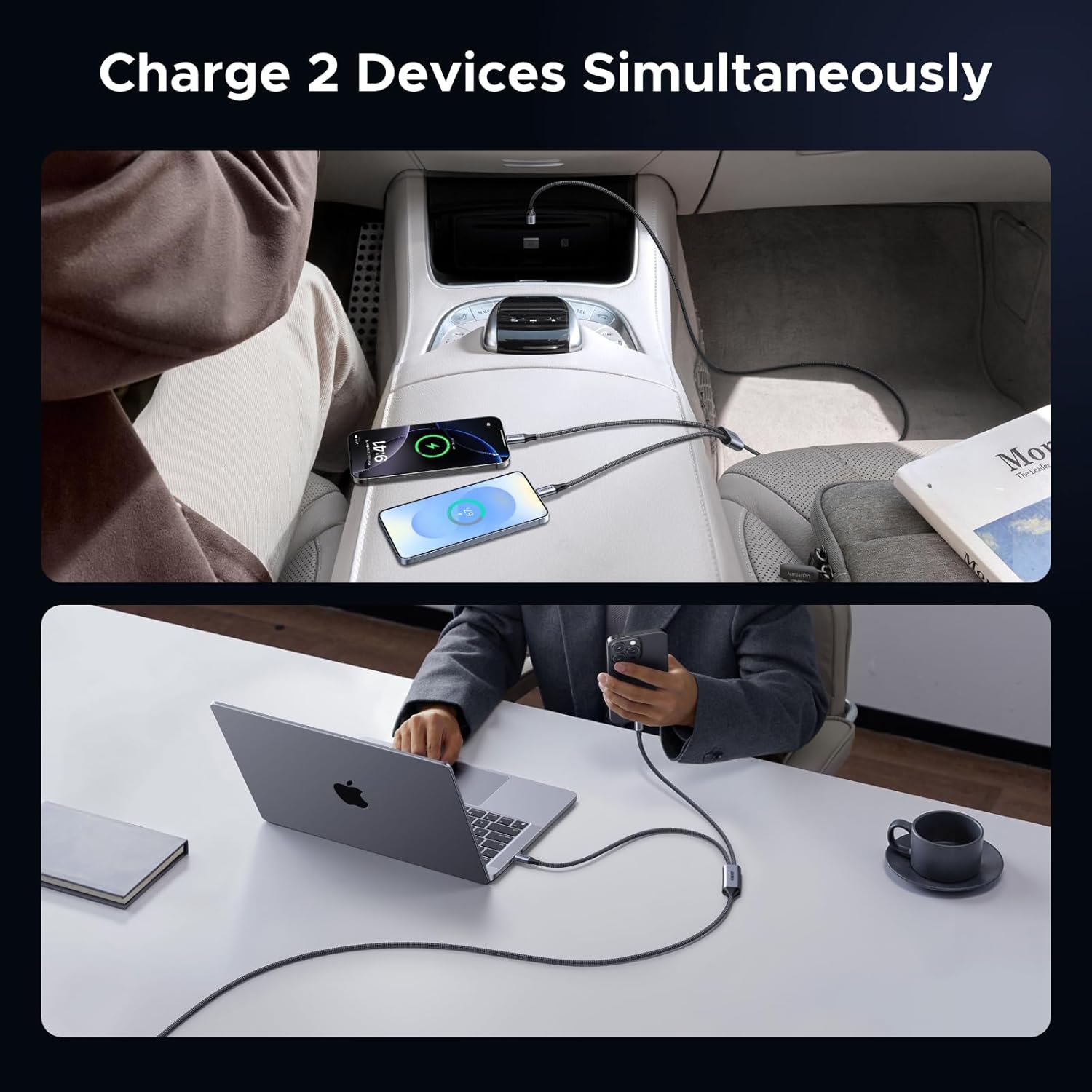 UGREEN 140W USB Cケーブル、5フィート 2- - Fast Charging Cable のレビューと価格