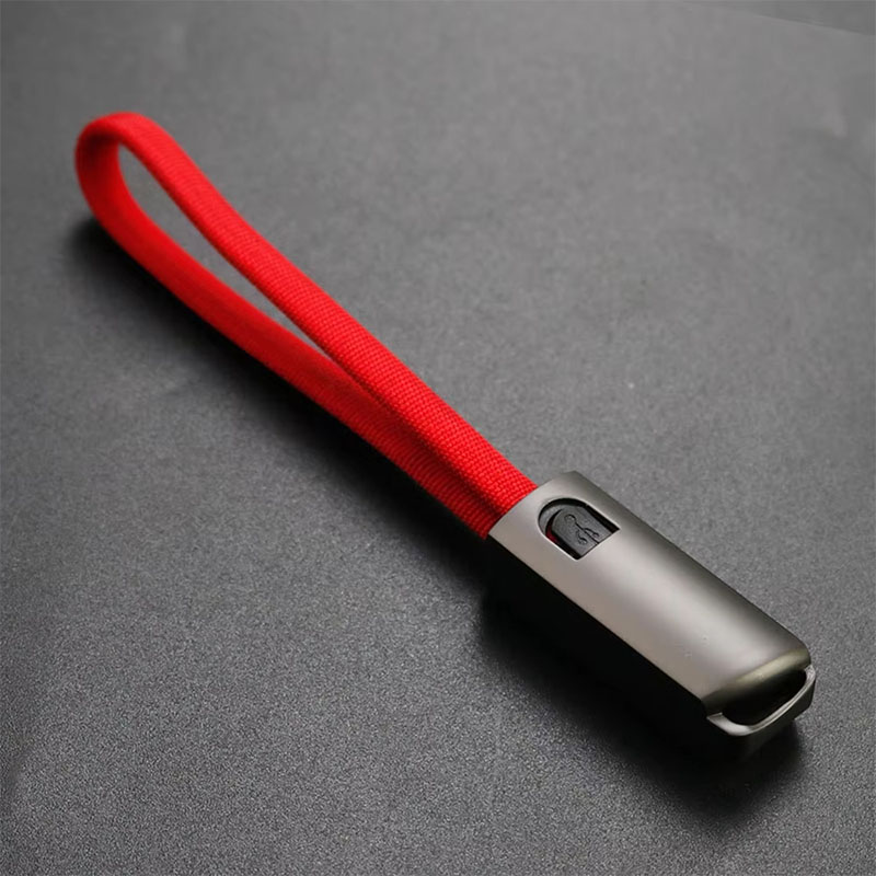 1PC 吊り下げロープキーホルダー充電ケーブル携帯電話やタブ - Phone Accessories Types のレビューと価格