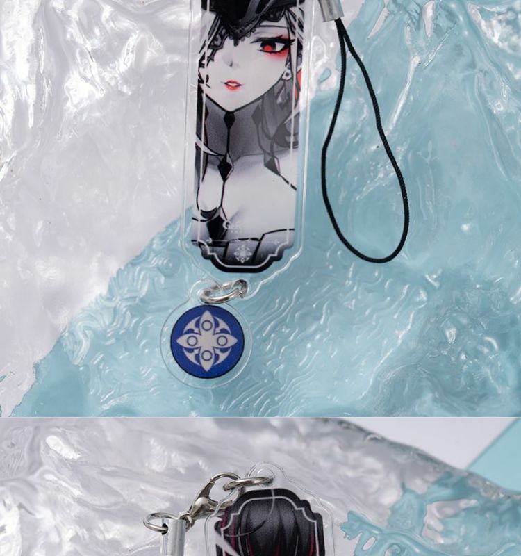 8 個アニメキーホルダー原神インパクトファトゥイピエロザドク - Phone Accessories Jewelry のレビューと価格