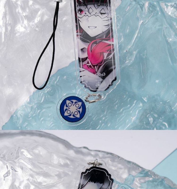 8 個アニメキーホルダー原神インパクトファトゥイピエロザドク - Phone Accessories Jewelry のレビューと価格