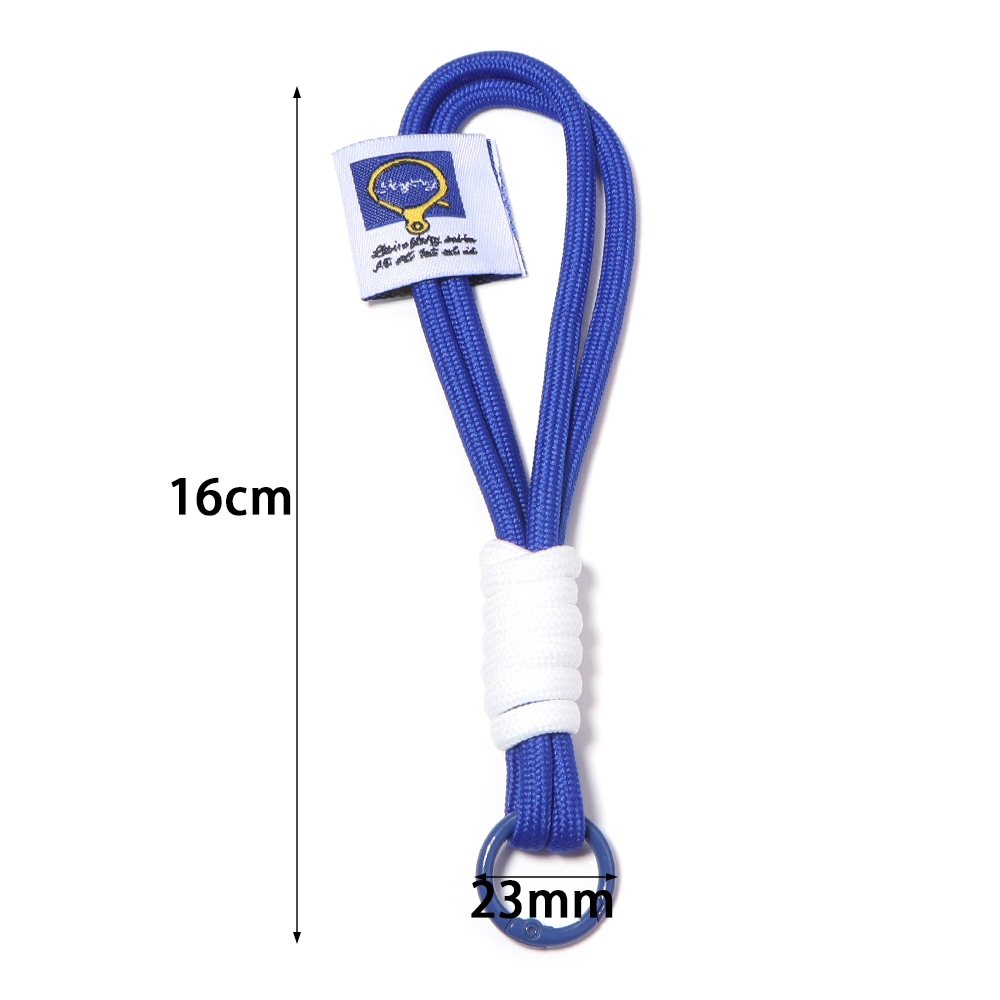 2 個のカラフルな織り込みストラップキーホルダークリエイティ - Phone Accessories Jewelry のレビューと価格
