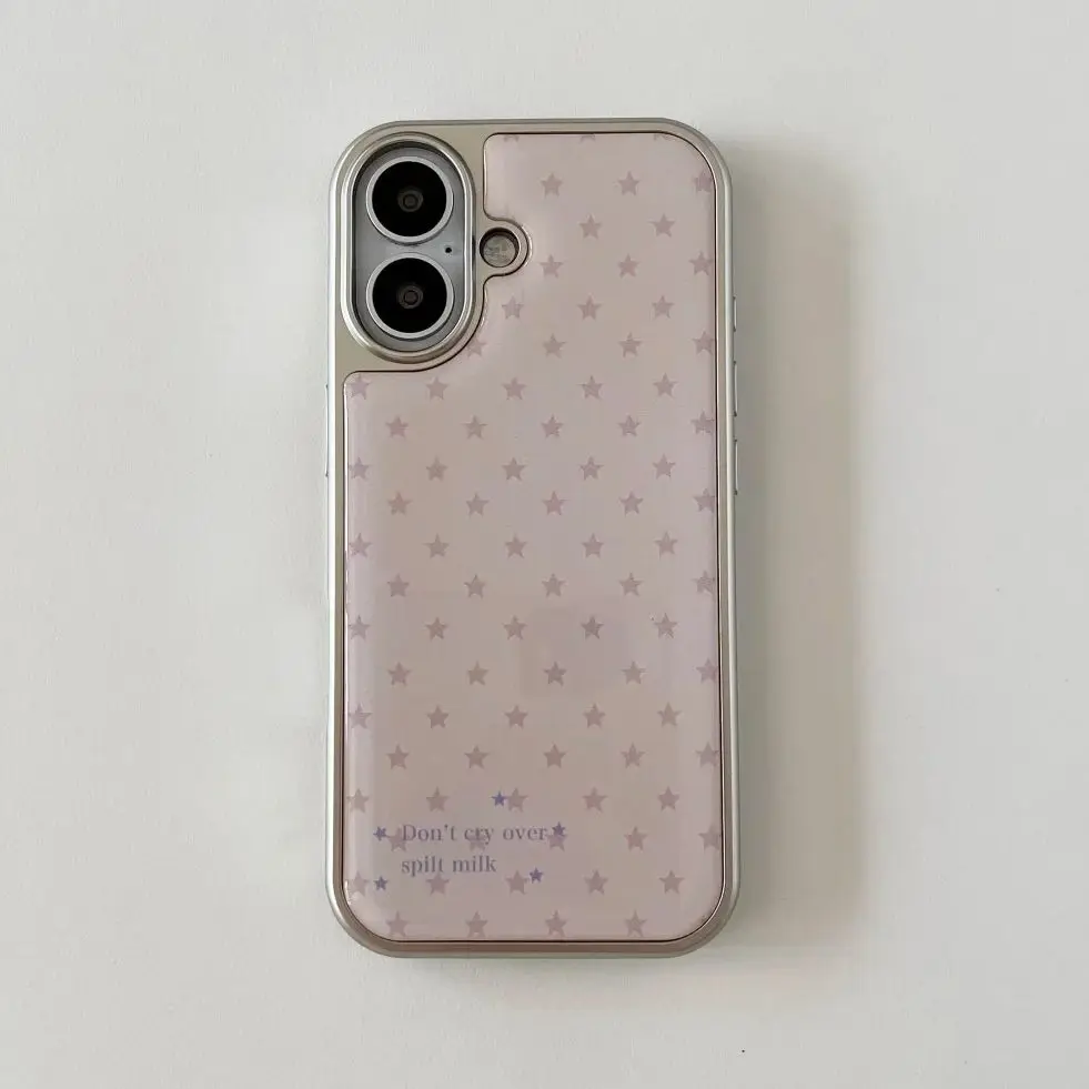 韓国風ガールズハートピンクスター　名入れ可能　ドロップグルー - Phone Accessories For Girls のレビューと価格