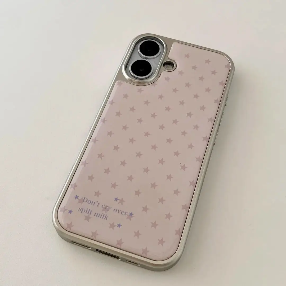 韓国風ガールズハートピンクスター　名入れ可能　ドロップグルー - Phone Accessories For Girls のレビューと価格