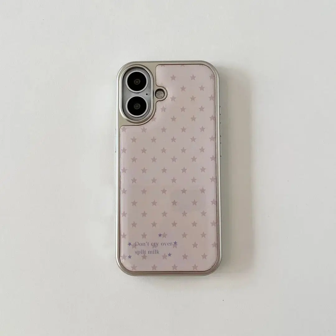 韓国風ガールズハートピンクスター　名入れ可能　ドロップグルー - Phone Accessories For Girls のレビューと価格