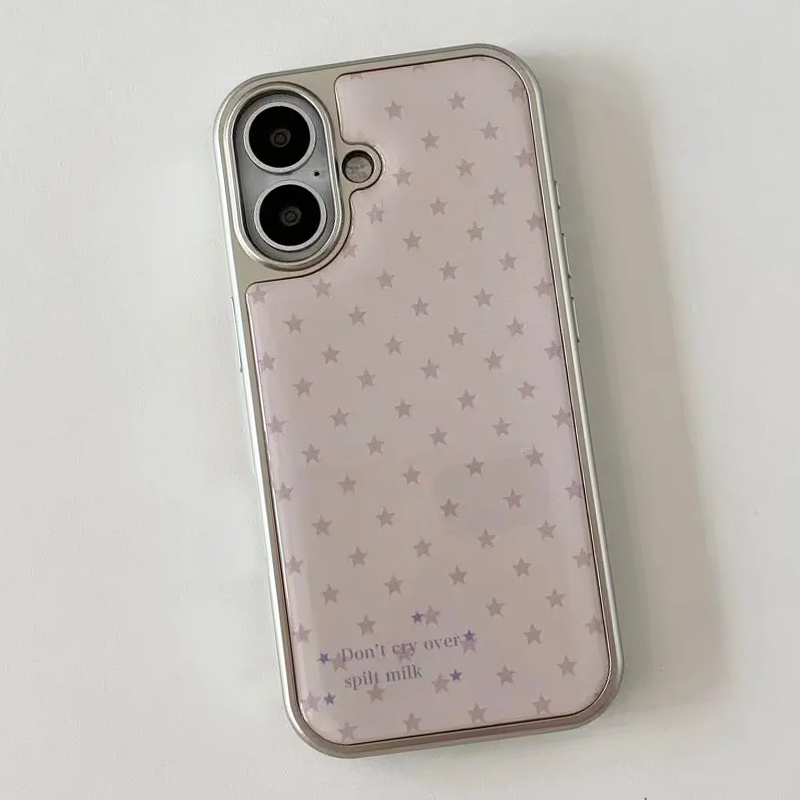 韓国風ガールズハートピンクスター　名入れ可能　ドロップグルー - Phone Accessories For Girls のレビューと価格