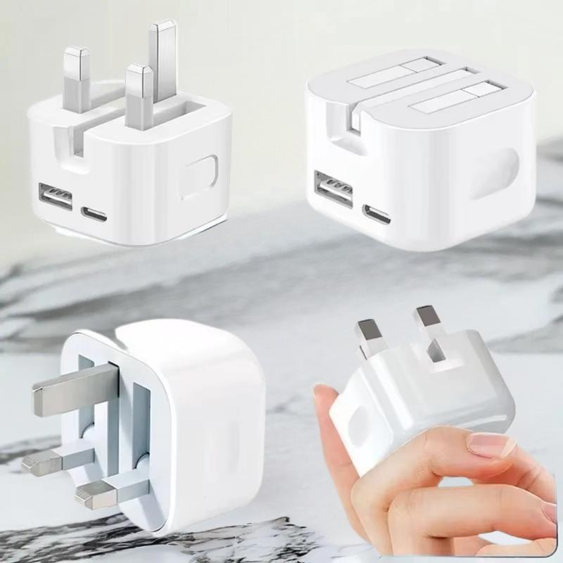 ポータブルGBプラグタイプC急速充電ブロック高速壁掛け充電器 - Phone Accessories Types のレビューと価格