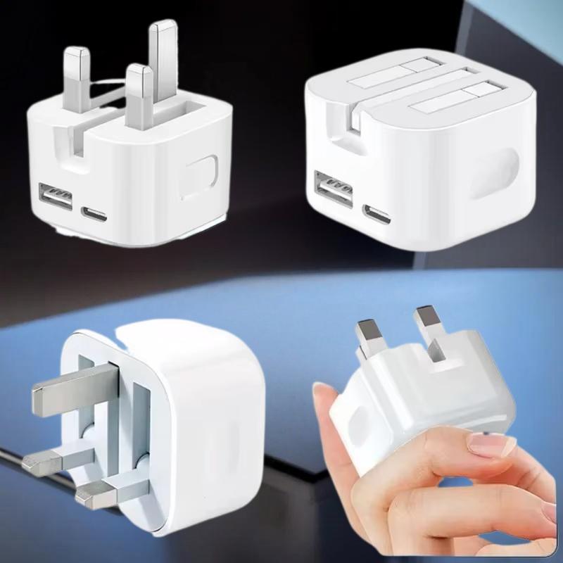 ポータブルGBプラグタイプC急速充電ブロック高速壁掛け充電器 - Phone Accessories Types のレビューと価格