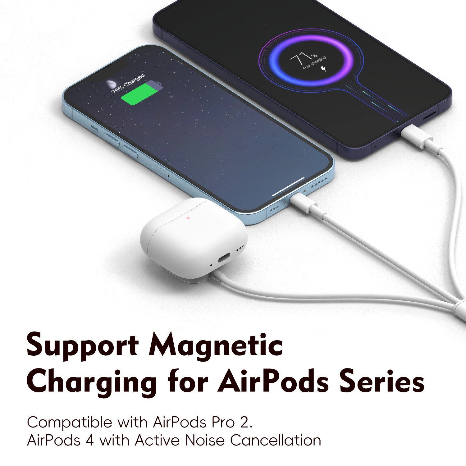 3 in 1 マグネット式腕時計充電器、iWatch 11  - Fast Charging Cable のレビューと価格