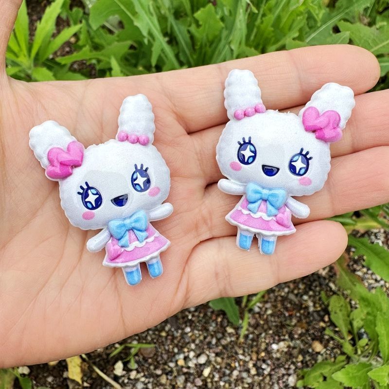 45mm漫画たまごっち両面印刷中空ビーズ、携帯電話バッグチェ - Phone Accessories Jewelry のレビューと価格