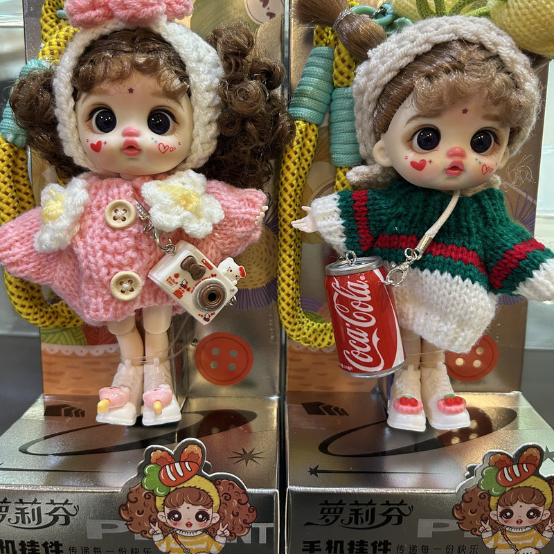 14cmミニドールBJDドレスアップガールビニール人形、交換 - Phone Accessories In China のレビューと価格