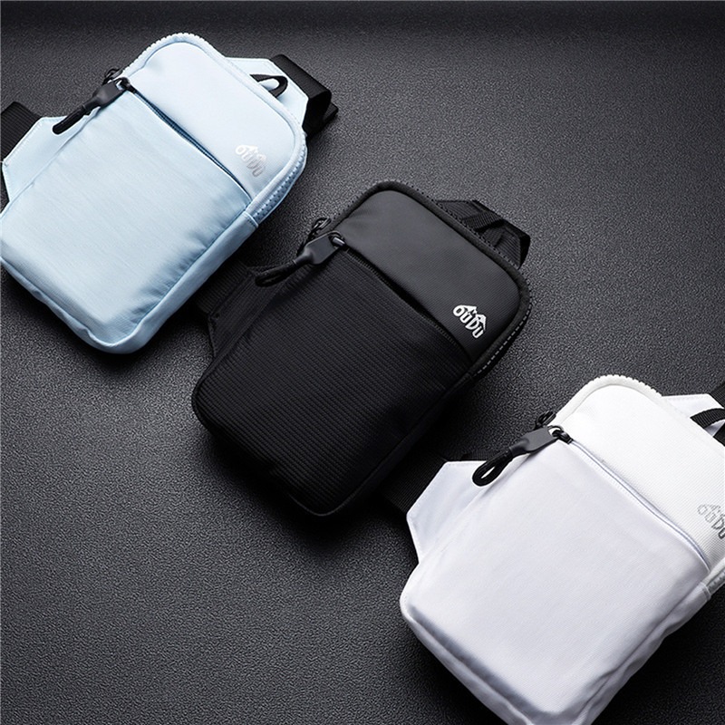 1PC ポータブル防水ナイロンミニスリングチェストバッグ男性 - Phone Accessories In China のレビューと価格