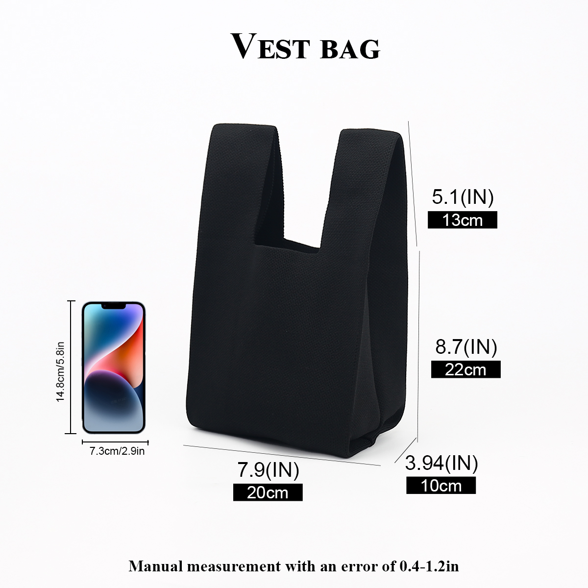 1ピースの無地でシンプルな多用途ハンドバッグ。耐久性があり、 - Phone Accessories In China のレビューと価格