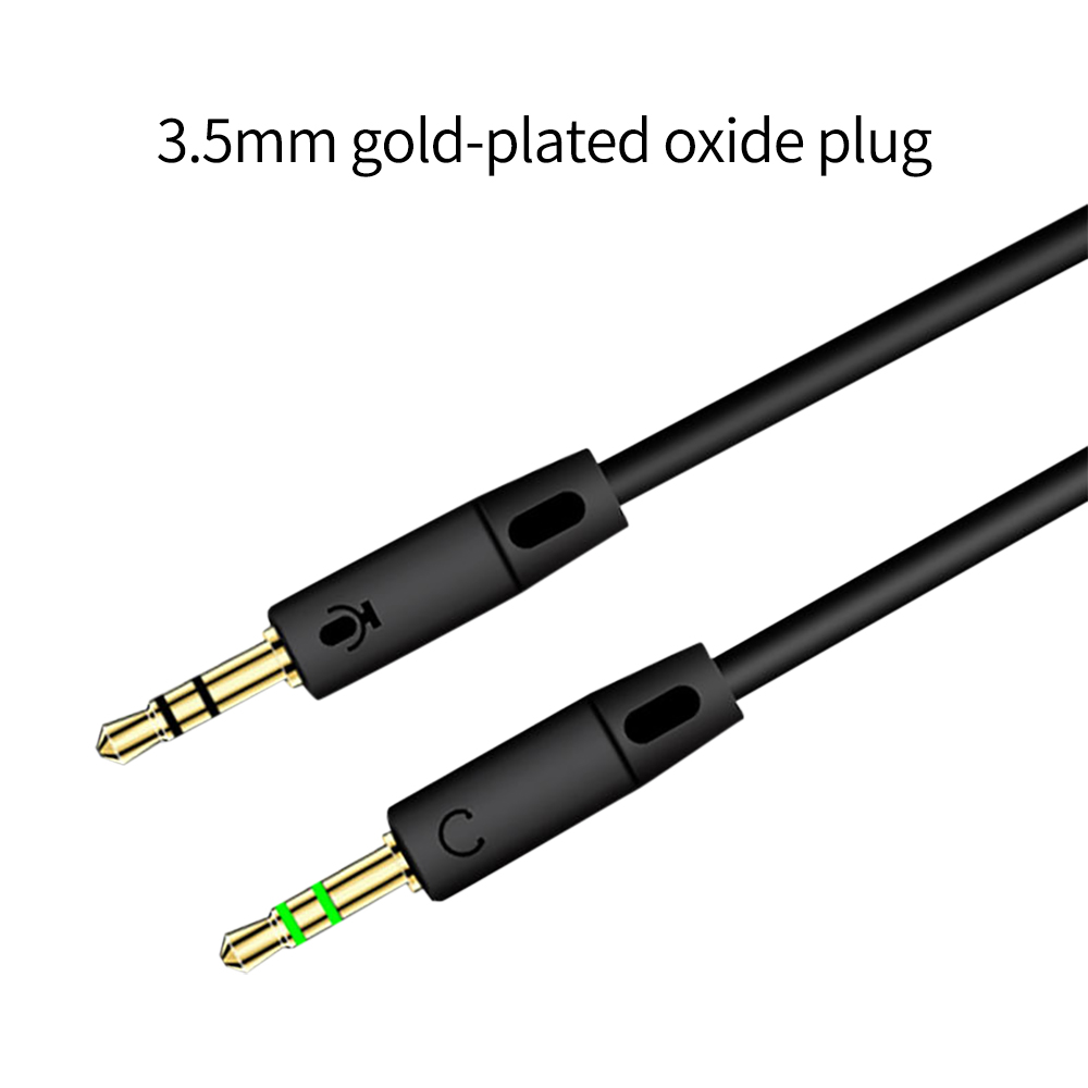 ヘッドフォンアダプター,オスからメスへのジャック2個,コンピ - Earphone Splitter Jack のレビューと価格