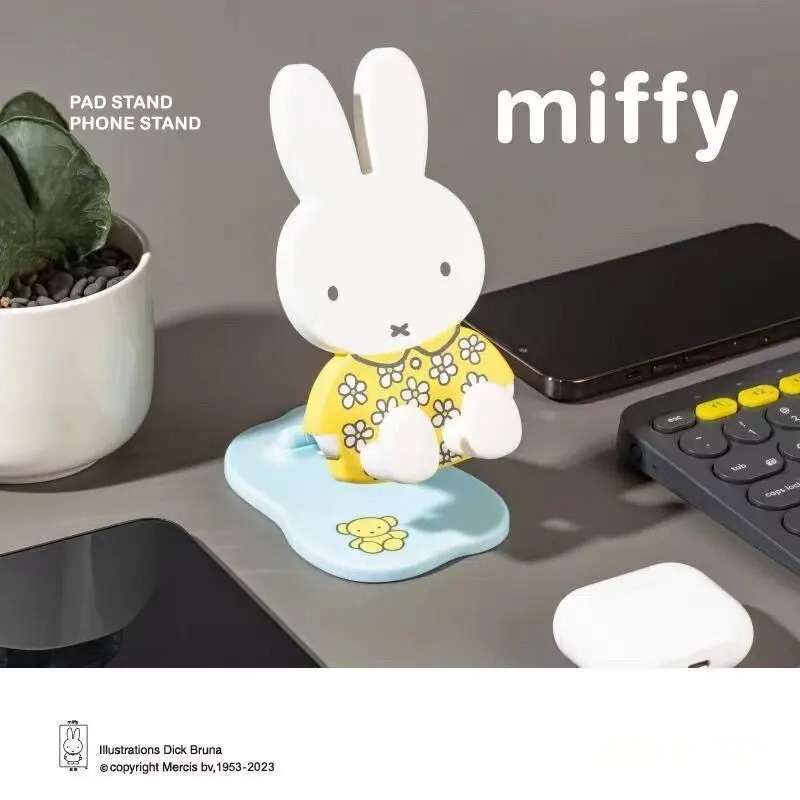 ミッフィー折りたたみ式スマホスタンド 調節可能な卓上ホルダー - Phone Accessories In China のレビューと価格