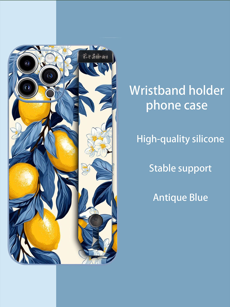 フルーツレモンカラフルスターフラワーアート柄リストストラップ - Phone Accessories Quotes のレビューと価格