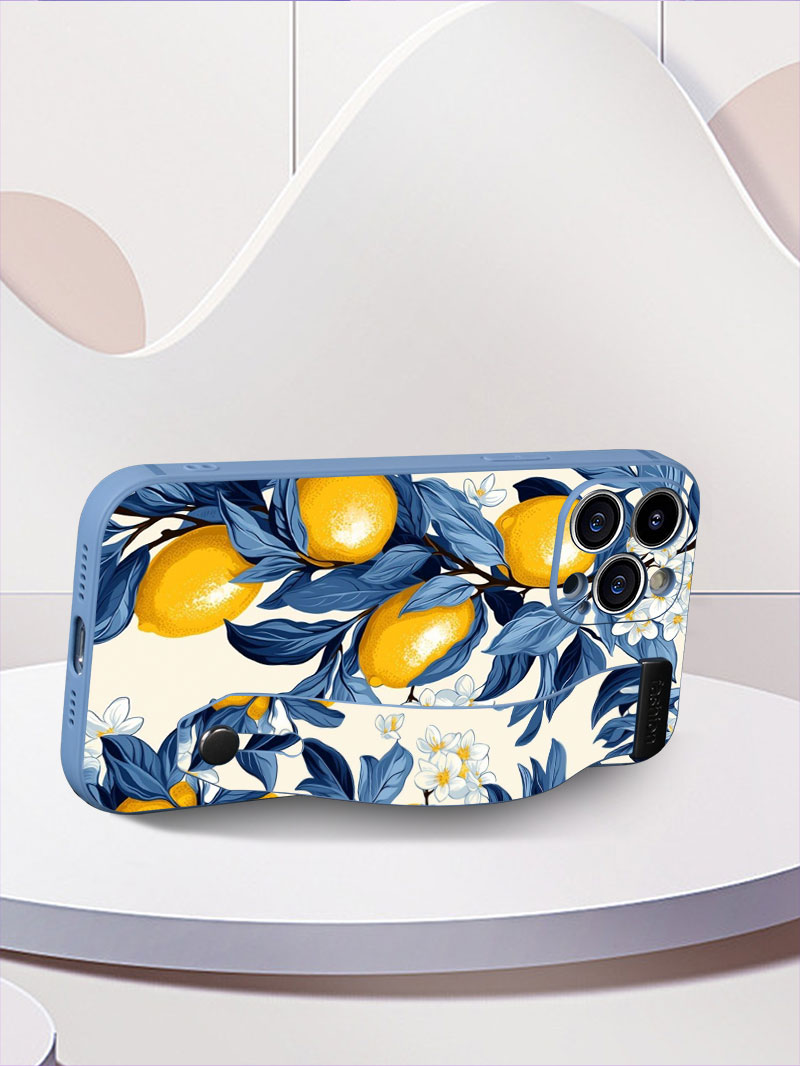 フルーツレモンカラフルスターフラワーアート柄リストストラップ - Phone Accessories Quotes のレビューと価格